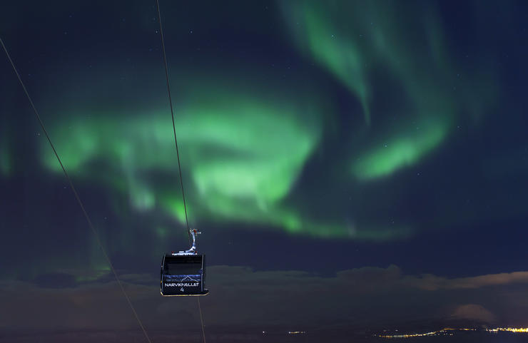 Narvik Surrounded by majestic mountains and deep fjords